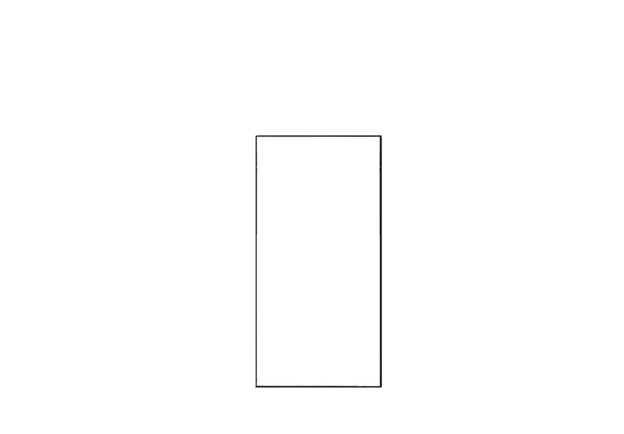 Dekkside - Veggskap 40 x 120 cm Dekkside - Veggskap 40 x 120 cm