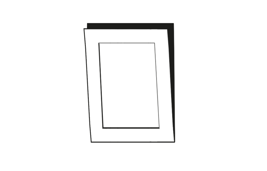 Deep façade pour lave-vaisselle 60 x 80 cm