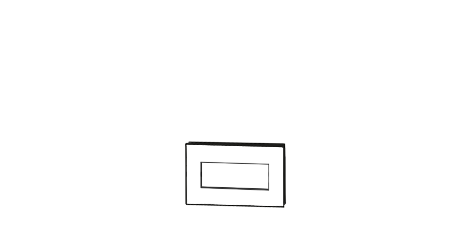 Deep Ladefront 40 x 20 cm
