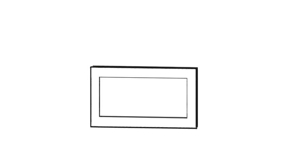 Deep Face de tiroir 80 x 40 cm