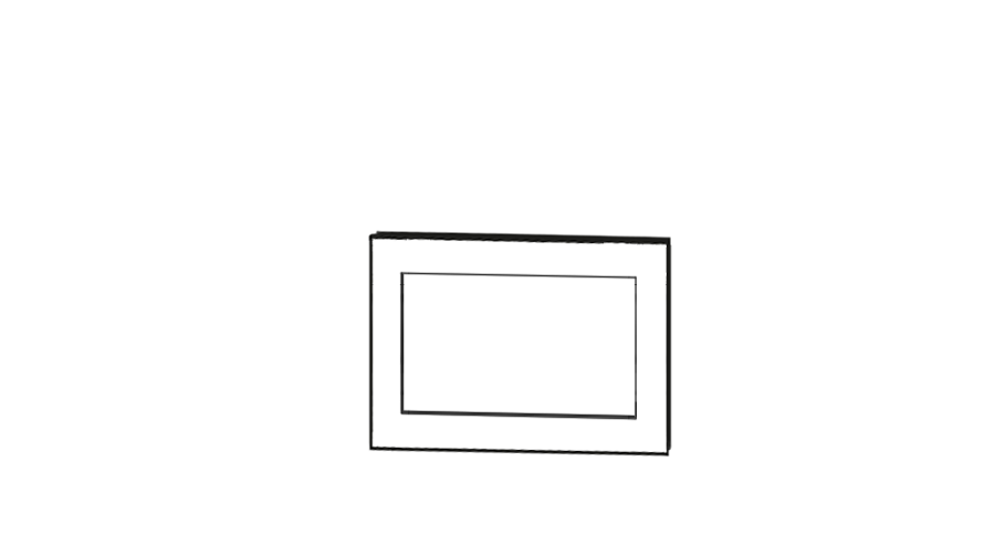 Discreet Face de tiroir 60 x 40 cm