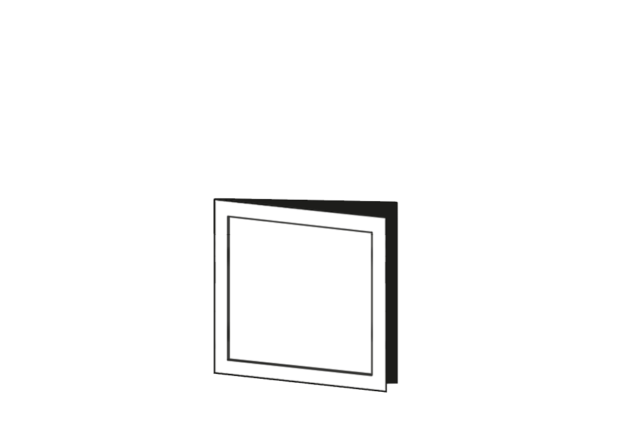 Slim Door 40 x 40 cm