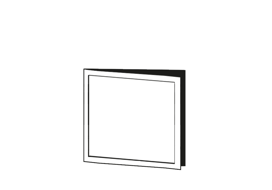 Slim Lucka 60 x 60 cm