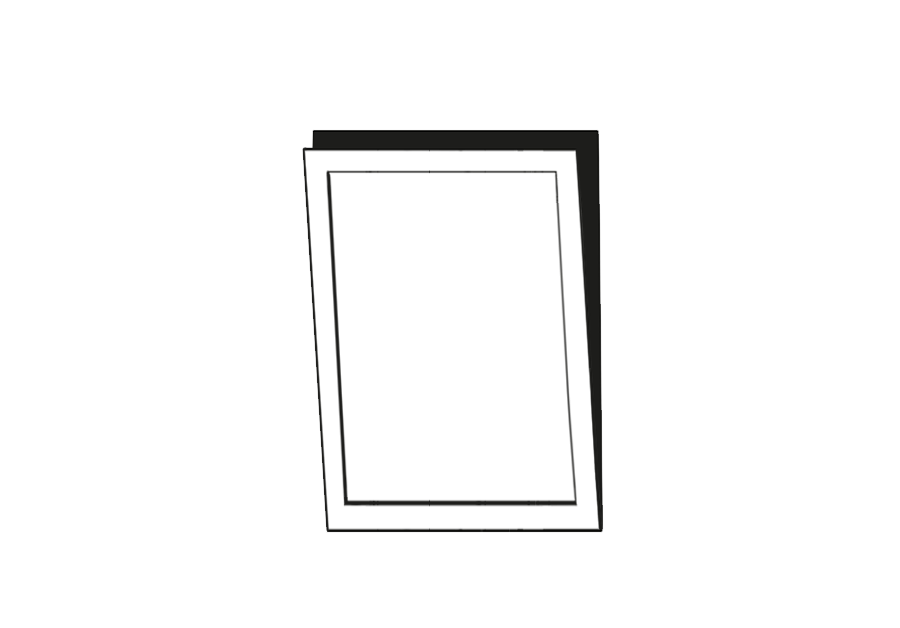 Slim Diskmaskinslucka 60 x 80 cm