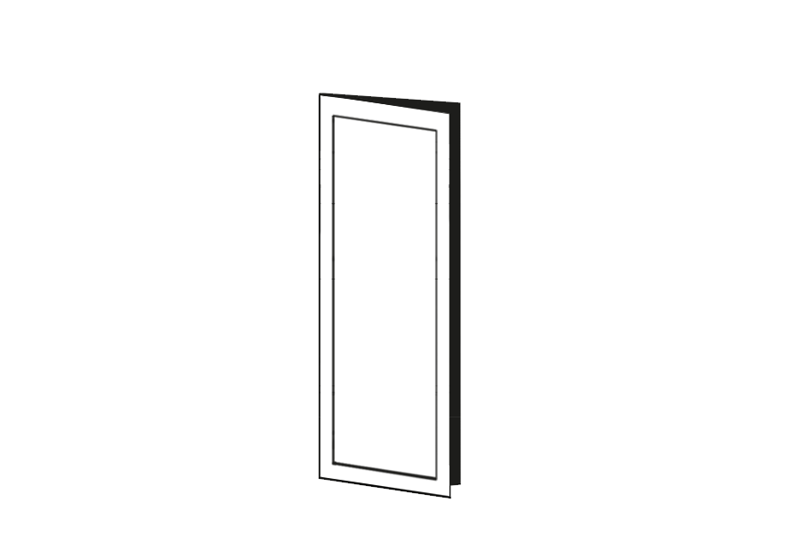 Slim Deur 20 x 92 cm