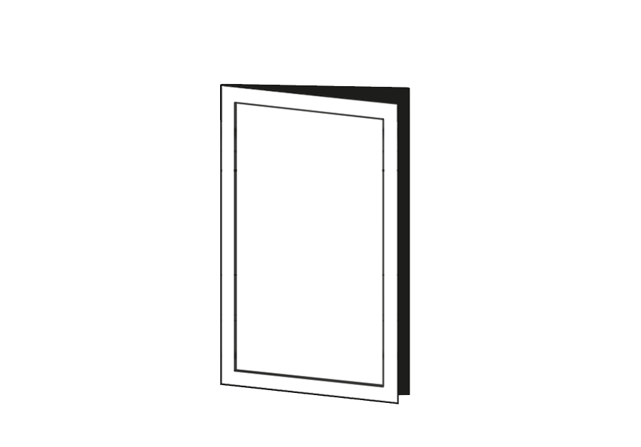 Slim Deur 40 x 92 cm