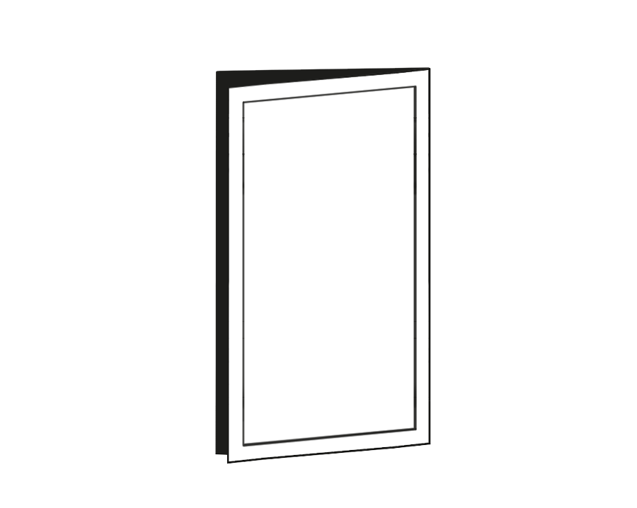 Slim Porte 60 x 125 cm