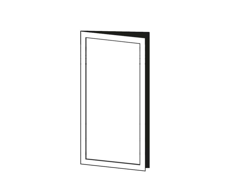Slim Door 40 x 120 cm