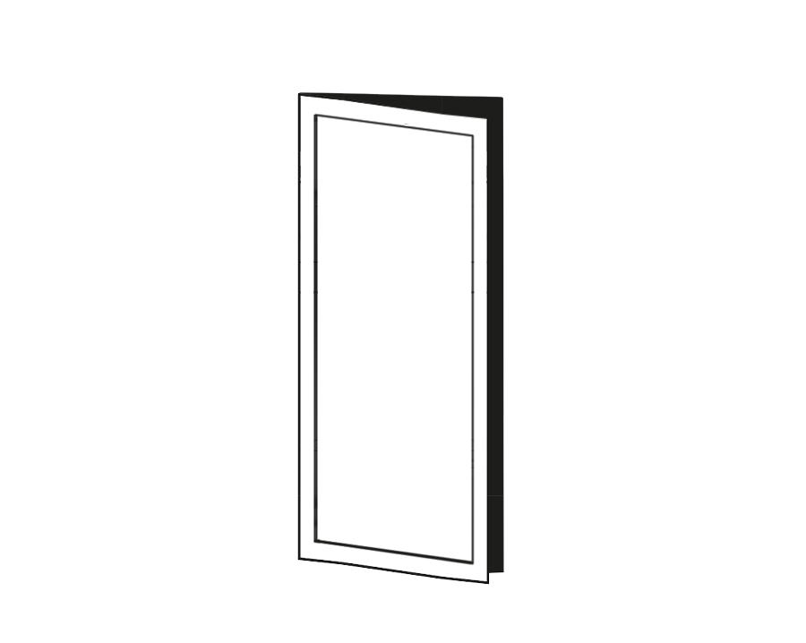 Slim Deur 30 x 120 cm