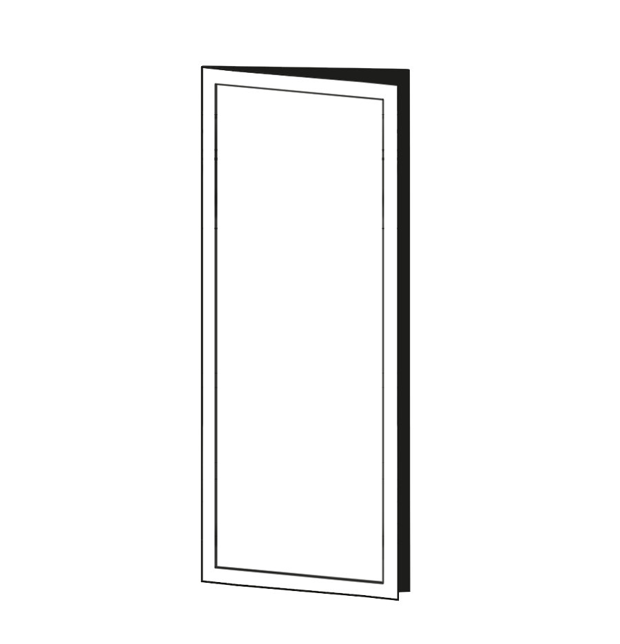Slim Dør 60 x 180 cm