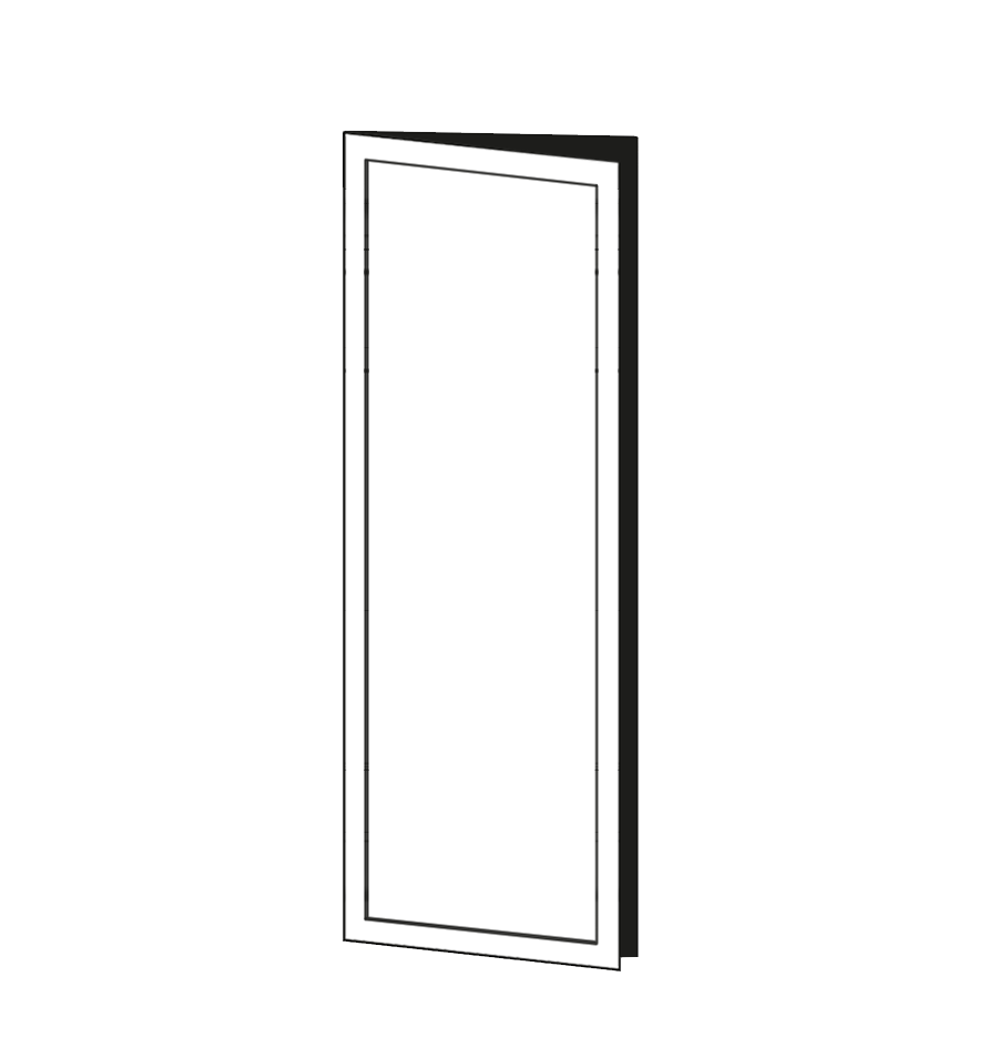 Slim Door 40 x 180 cm