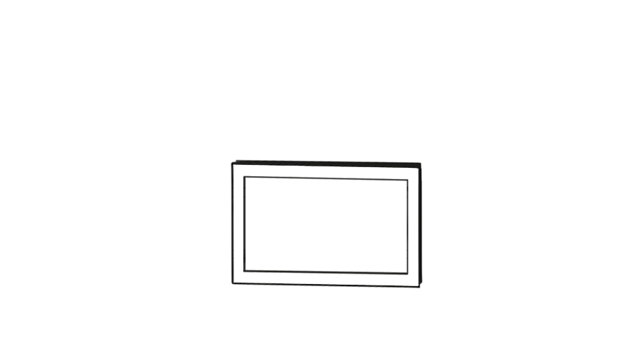 Slim Skuffefront 60 x 40 cm