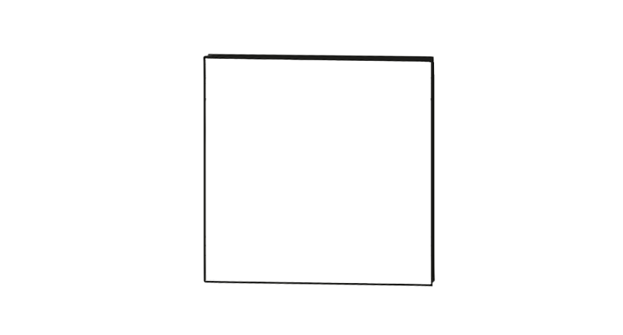 Edge Lådfront 80 x 80 cm