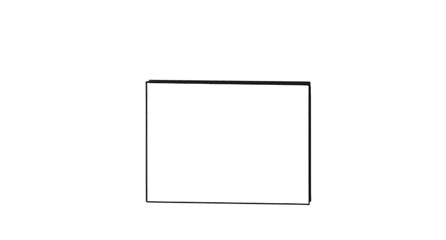 Edge Face de tiroir 80 x 60 cm