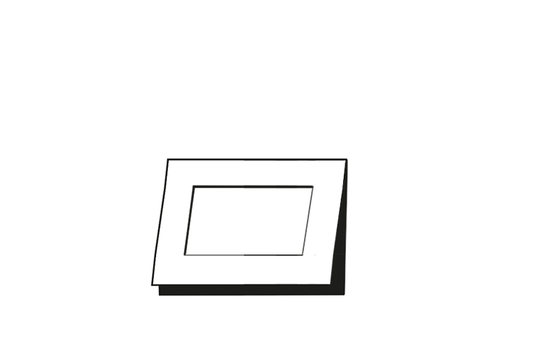 Discreet Porte 60 x 40 cm