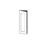 Deep Porte vitrée 30 x 100 cm