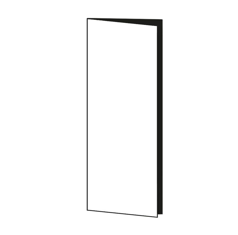 Plain Garderobsdörr 50 x 229 Plain Garderobsdörr 50 x 229