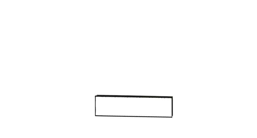 Schubladenfront 60 x 18 cm
