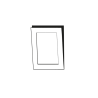 Deep façade pour lave-vaisselle 60 x 70 cm