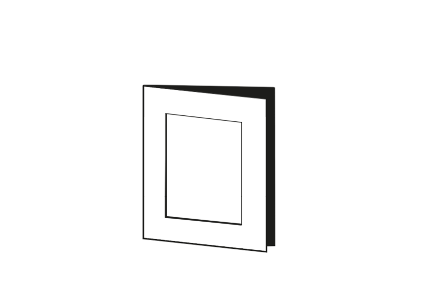 Discreet Deur 40 x 57 cm