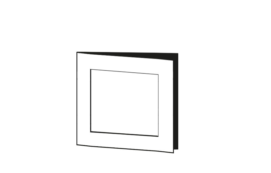 Discreet Låge 60 x 57 cm