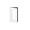 Discreet Tür für Eckschrank 32 x 70 cm