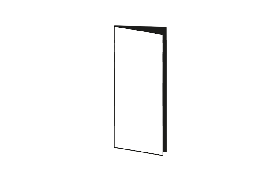 Edge Lucka till hörnskåp 32 x 92 cm