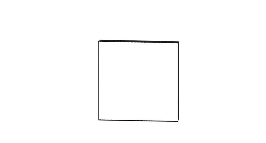 Edge Lådfront 60 x 70 cm