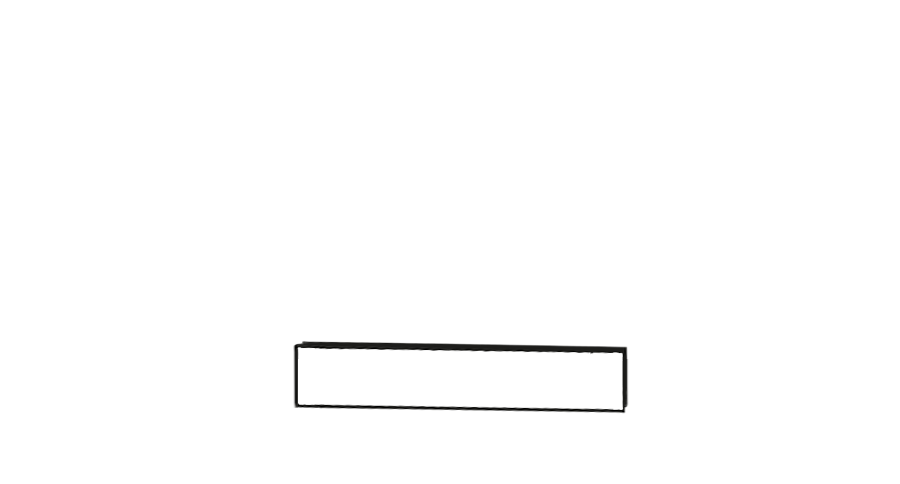 Edge Lådfront 80 x 13 cm
