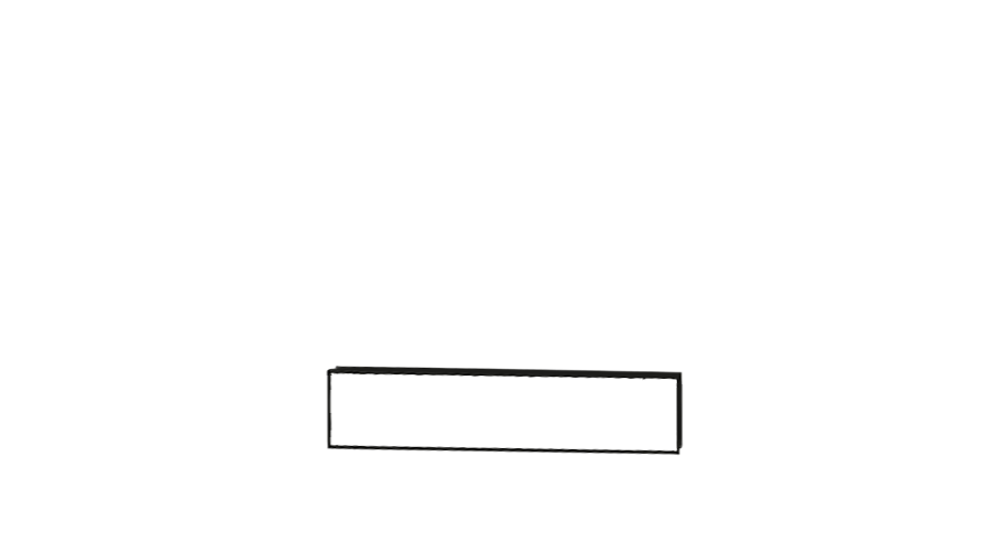 Edge Lådfront 80 x 18 cm