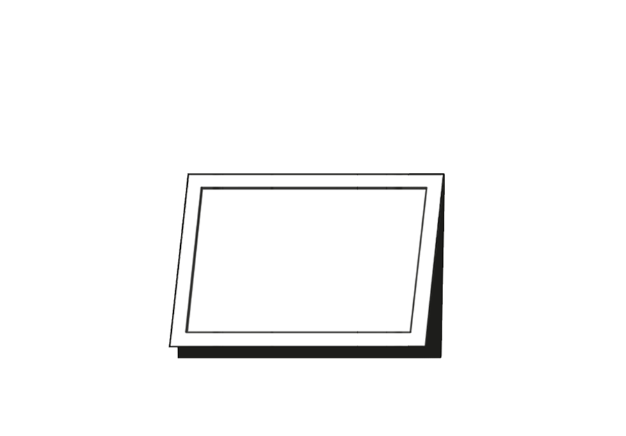 Slim Lucka 70 x 40 cm