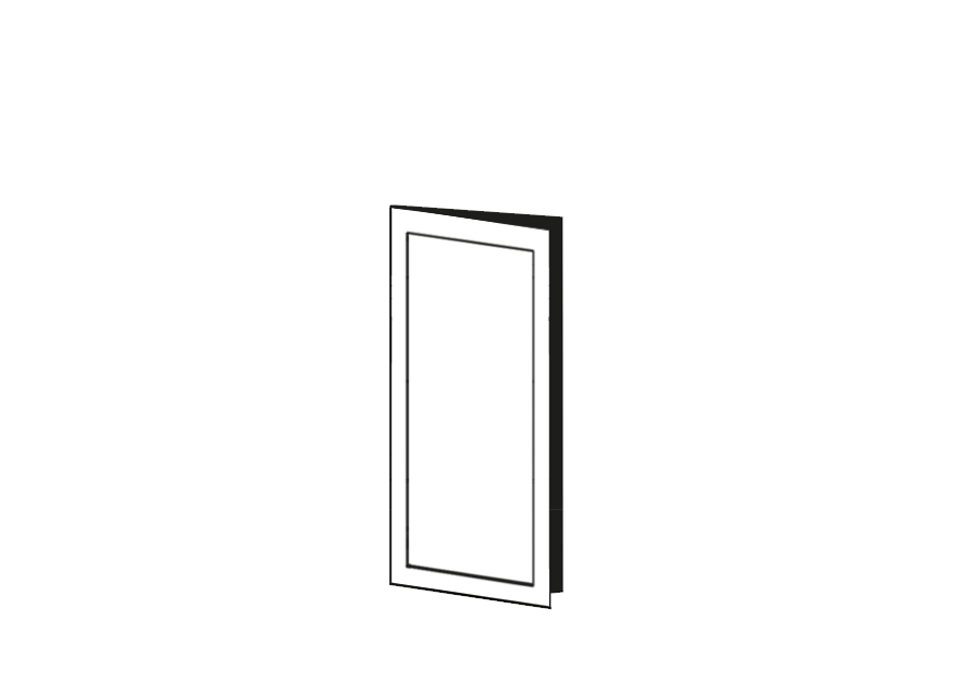 Slim Dør 20 x 70 cm