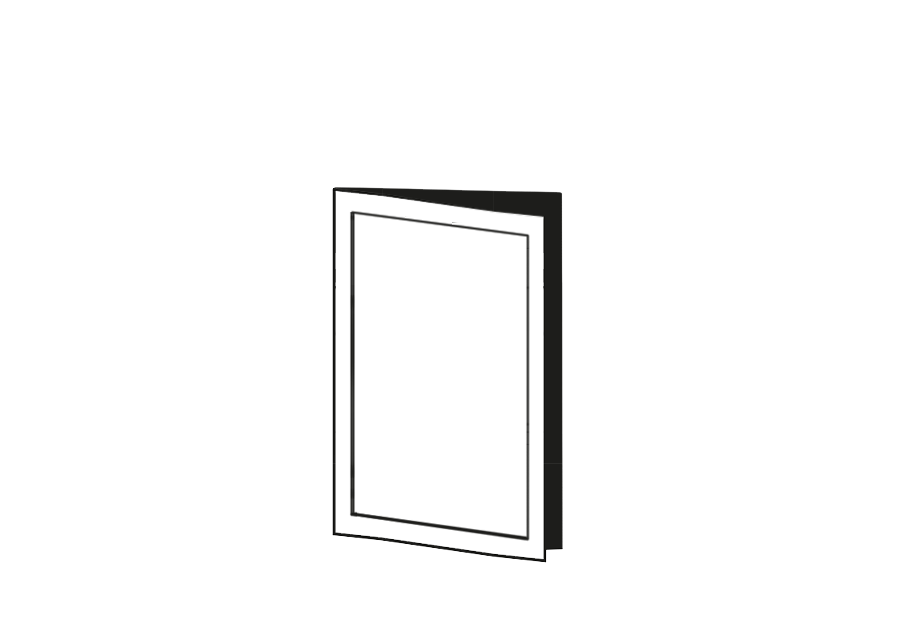 Slim Tür für Eckschrank 32 x 70 cm