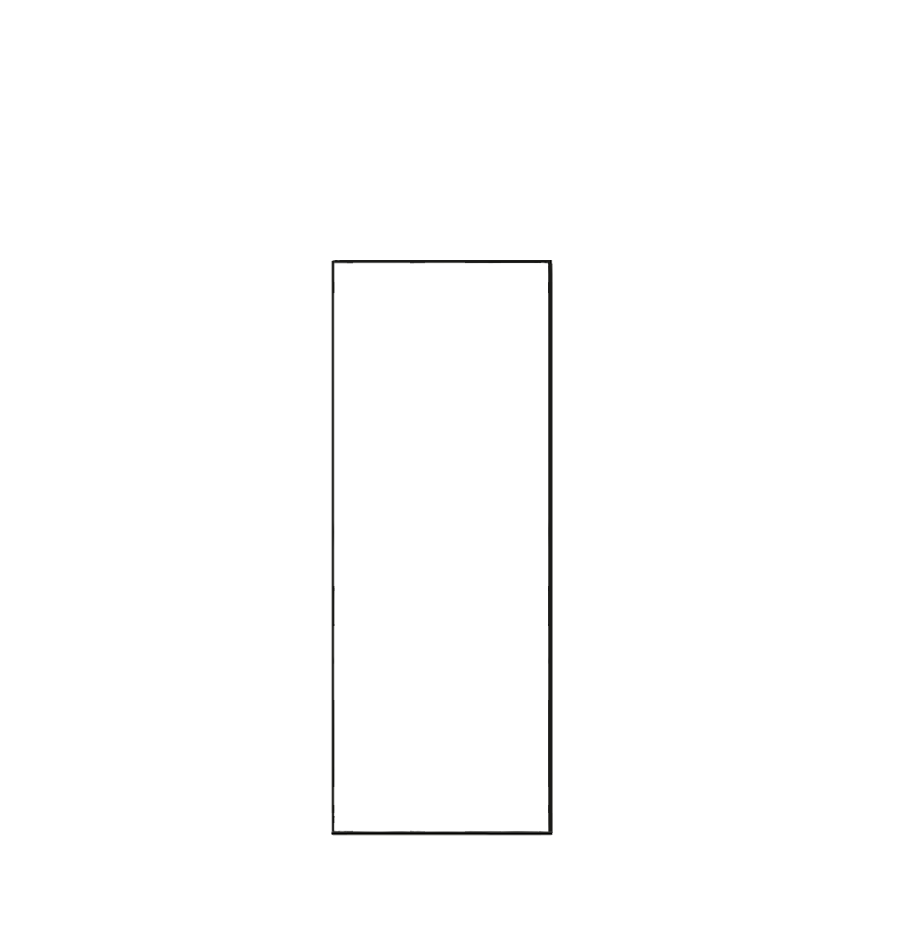 Panneau latéral de finition 60 x 195 cm