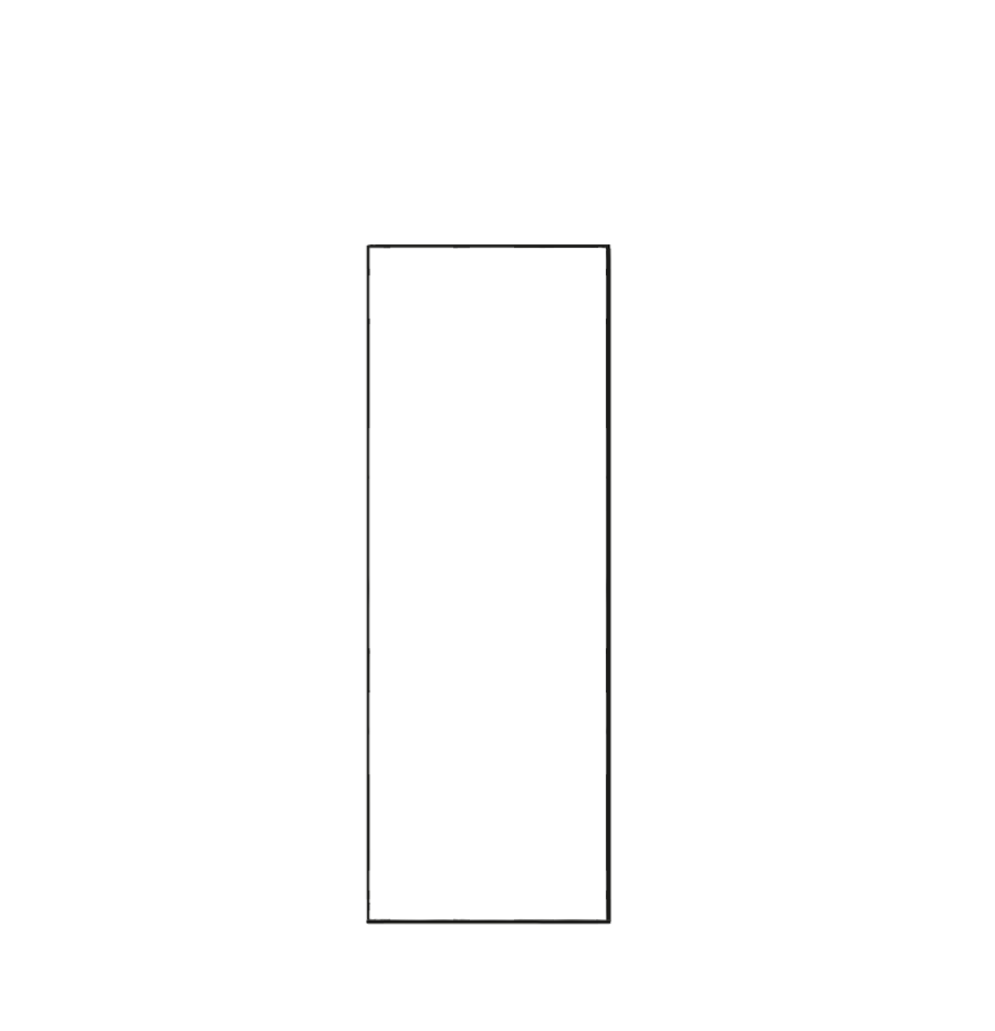 Panneau latéral de finition 60 x 211 cm